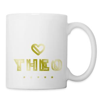 Theo Herz - Tasse - Weiß - Rechts
