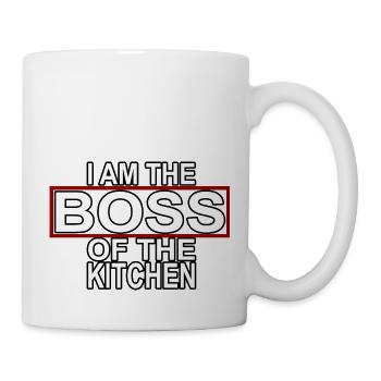 Patron de la cuisine - Mug blanc - blanc - Droite