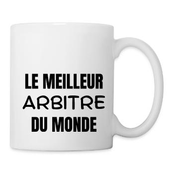 le meilleur arbitre du monde - Mug blanc - blanc - Droite