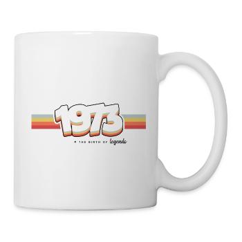 1973 Die Geburt der Legenden - Tasse - Weiß - Rechts