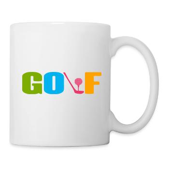 Golf Golfer - Mug - white - Right