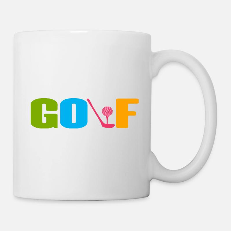 Golf Golfeur - Mug blanc - blanc