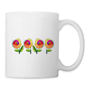 Flowers - Mug - white - Right