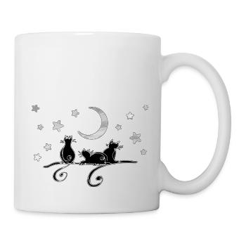 Chats - Mug blanc - blanc - Droite