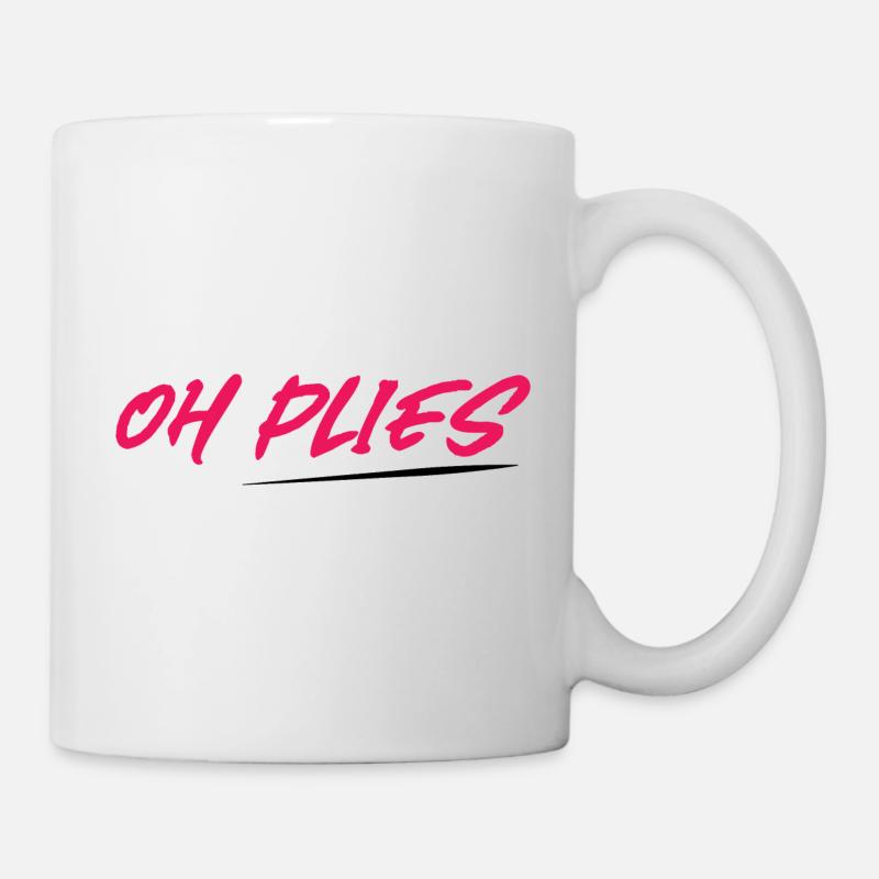 Oh Plies 4 - Mug blanc - blanc