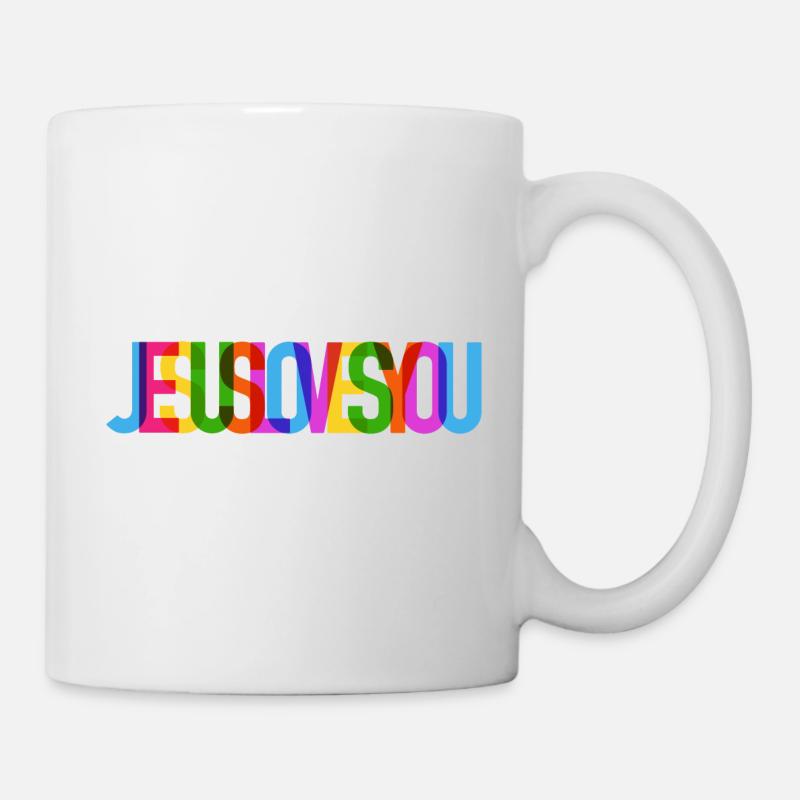 Jesus Christus von Nazareth Glaube Bibel Jesus - Tasse - Weiß