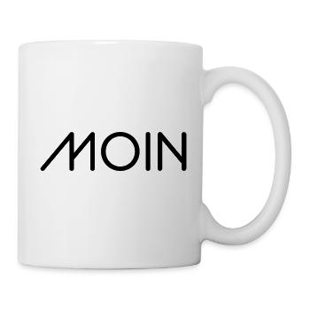 Moin Alpha black - Tasse - Weiß - Rechts