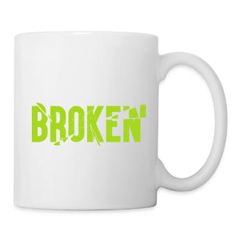 Broken - Mug - white - Right