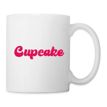 CUPCAKE MelleCat - Mug blanc - blanc - Droite