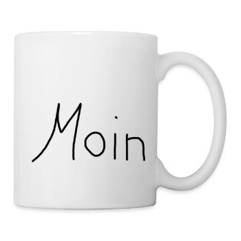 Moin - Tasse - Weiß - Rechts