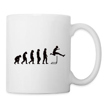 Hurdles Athletics Evolution Hurdler - Mug - white - Right
