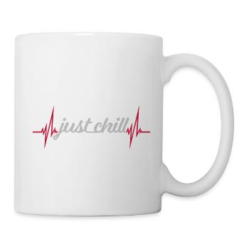 Just Chill Pulse Heartbeat - Mug - white - Right