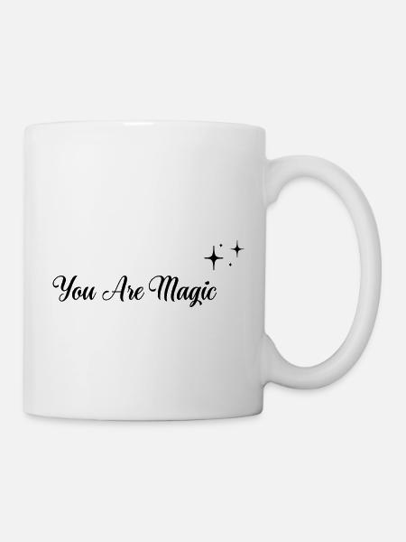 Du bist Magie - Tasse - Weiß