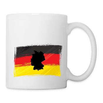 Deutschland - Tasse - Weiß - Rechts