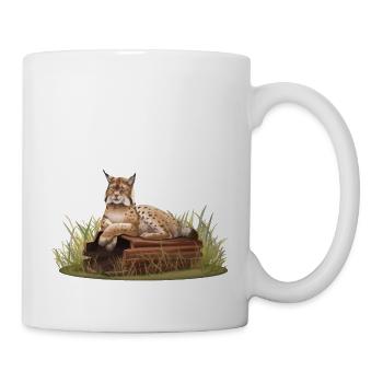Lynx - Cat - Cat Family - Animals - Wildlife - Mug - white - Right