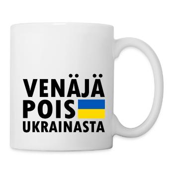 venäjä pois ukrainasta - Mug - white - Right