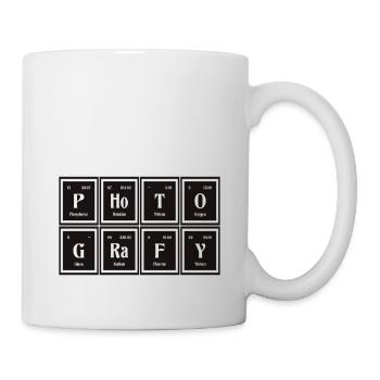 Fotografie | Periodensystem der Elemente - Tasse - Weiß - Rechts