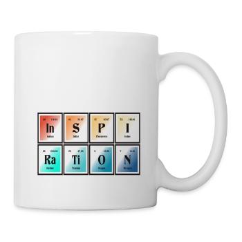 Inspiration | Periodensystem der Elemente - Tasse - Weiß - Rechts