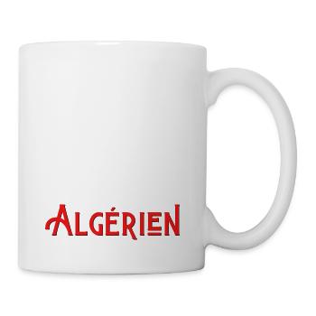 laisser moi passer je suis algérien humour - Mug blanc - blanc - Droite