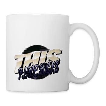 humour cool alien aimant la zone des enfants51 - Mug blanc - blanc - Droite