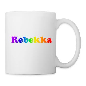 Rebekka - Tasse - Weiß - Rechts