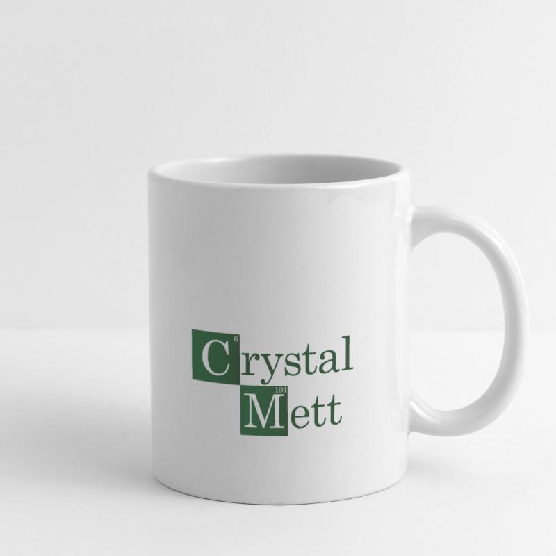 Crystal Mett oder so Tasse