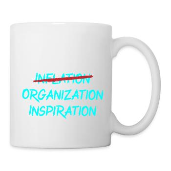 Inflation - Organization - Inspiration - Mug - white - Right