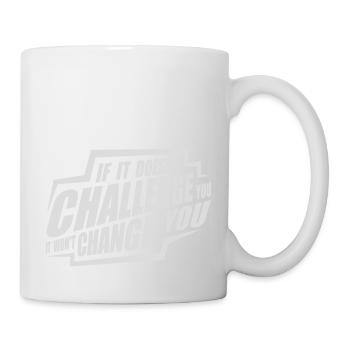 Séance d’entraînement Fitness Motivation Citation - Mug blanc - blanc - Droite