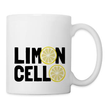 Limoncello, liqueur de citron, Limoncino, Italie - Mug blanc - blanc - Droite