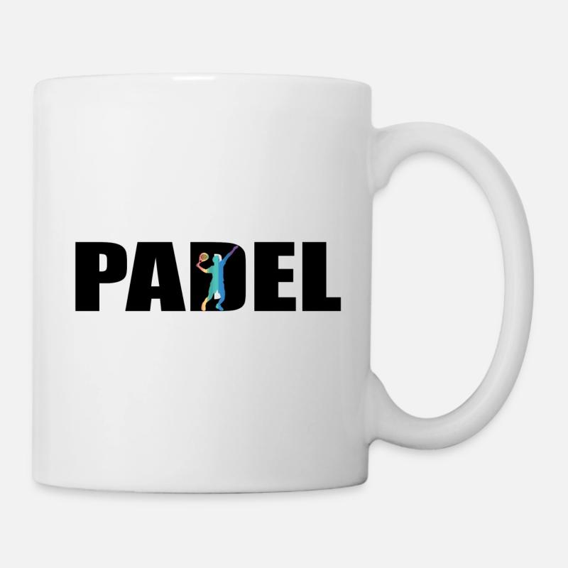 Padel - Mug blanc - blanc