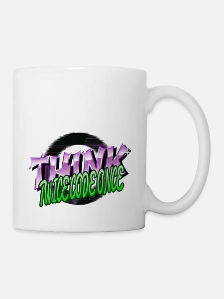 frontend developer statement quote - Tasse - Weiß