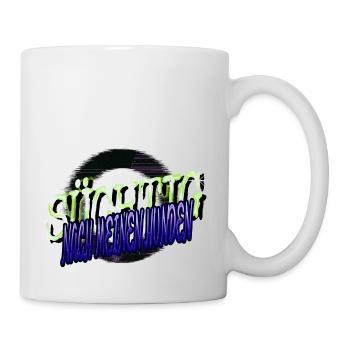 weihnachten bachhund hundehalter humor bluthund - Tasse - Weiß - Rechts