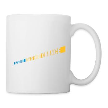 single now your chance - Tasse - Weiß - Rechts
