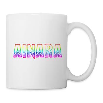 ainara rs arc-en-ciel - Mug blanc - blanc - Droite