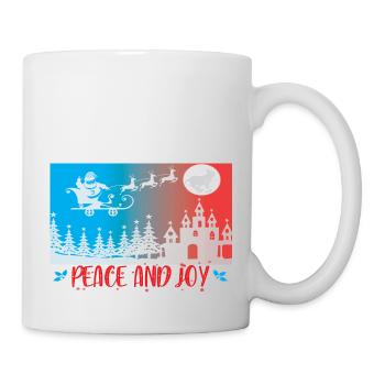 Peace and Joy - Mug - white - Right