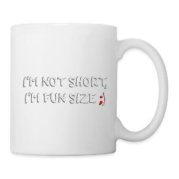 Drôle de fête pour les petites gens Humour 1 - Mug blanc - blanc - Droite