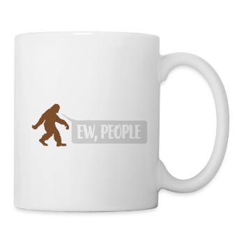 Sasquatch Citation ew people - Mug blanc - blanc - Droite