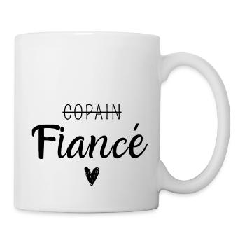 Fiancé - Mug blanc - blanc - Droite
