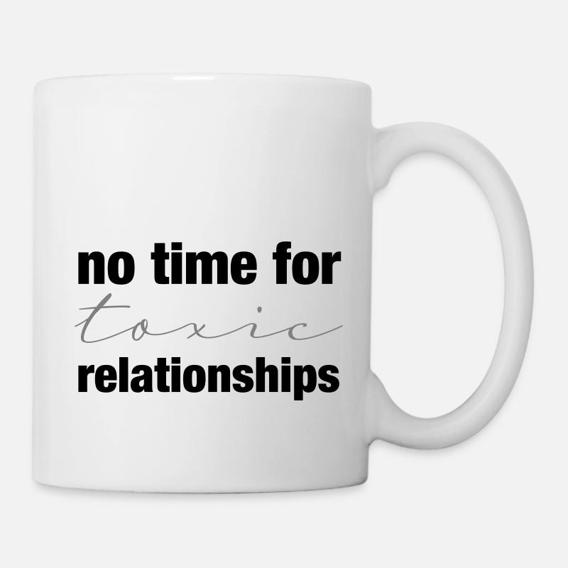 No toxic Relationships - Mug - white