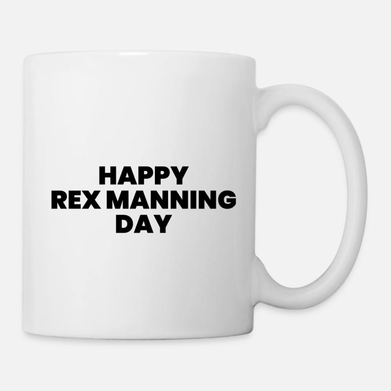 Happy rex manning day - Mug - white