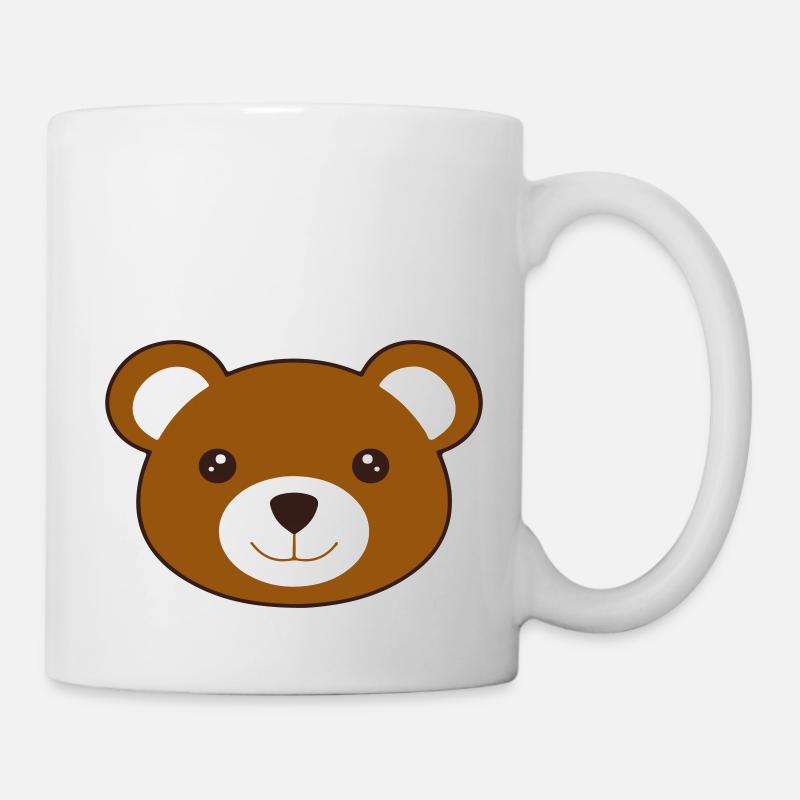 Teddybär - Tasse - Weiß