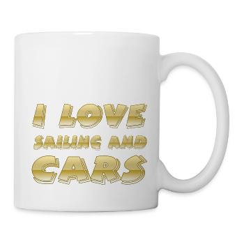 Voile - Mug blanc - blanc - Droite