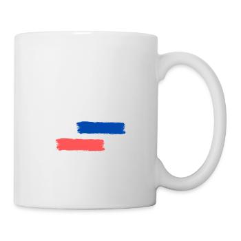 FUSSBALL - FRANKREICH - Tasse - Weiß - Rechts