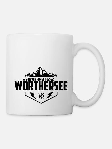 wörthersee never forget - Tasse - Weiß