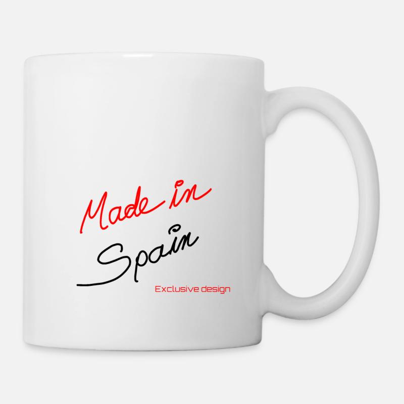 Fabriqué en Espagne. Fabriqué en Espagne - Mug blanc - blanc