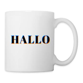 HELLO NEON - Mug - white - Right