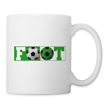FootFootball Algeria - Mug - white - Right