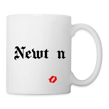 Isaac Newton - Mug - white - Right