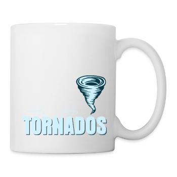 Facilement distrait par les tornades météo météo - Mug blanc - blanc - Droite