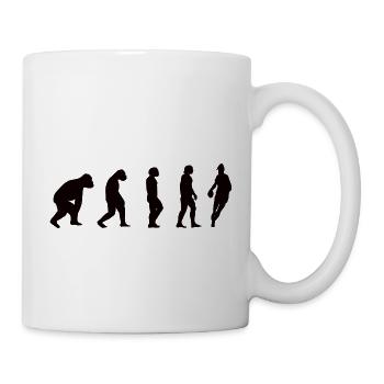 Handballverein Handball Handballer Handballspieler - Tasse - Weiß - Rechts